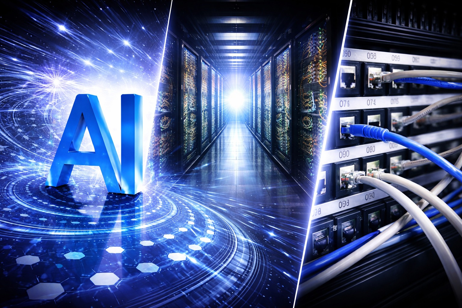 AI technology, server infrastructure and network connectivity